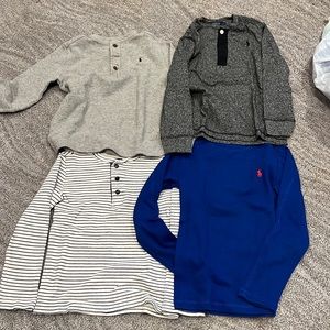 Size 6 4 long sleeve shirts ralph lauren